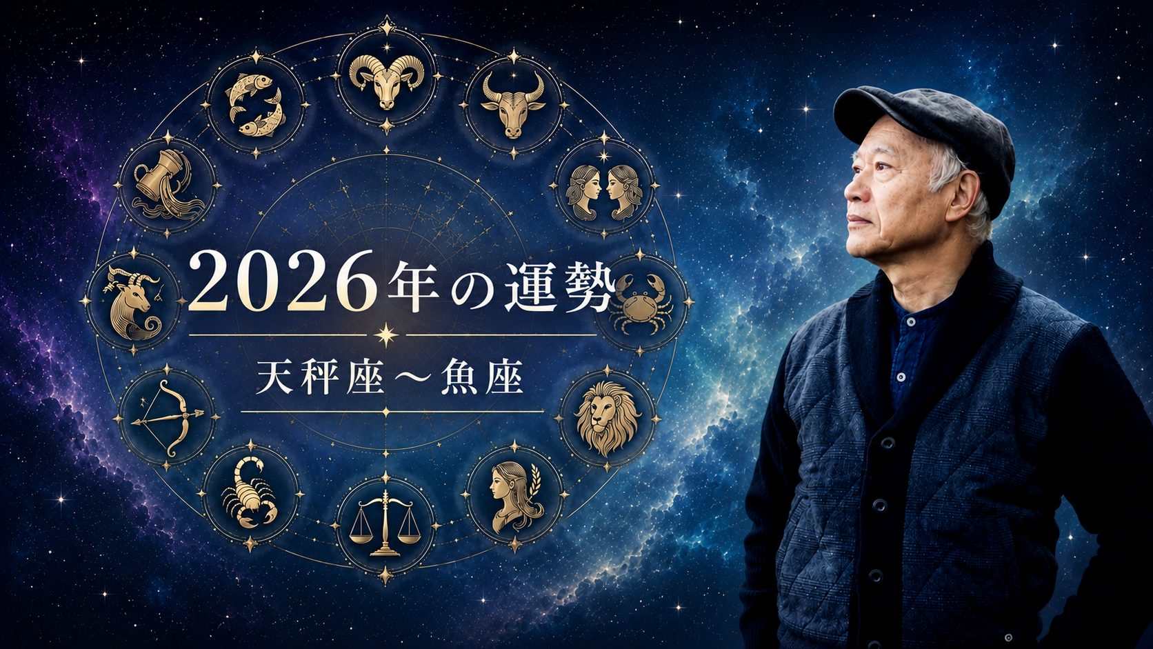 【WEB限定】マドモアゼル・愛 | 星が示す2026年12星座のテーマ（後半：天秤座〜魚座）