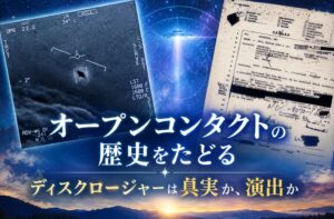 オープンコンタクトの歴史をたどる　ディスクロージャーは真実か、演出か（2026年11月号）